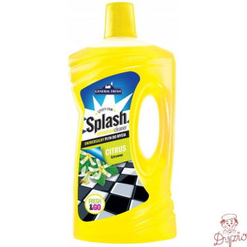 Płyn do mycia SPLASH uniwersalny 1L CYTRYNA GENERAL FRESH
