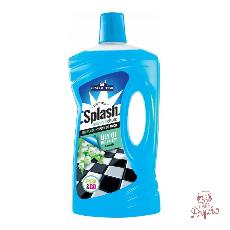 Płyn do mycia SPLASH uniwersalny 1L KONWALIA GENERAL FRESH