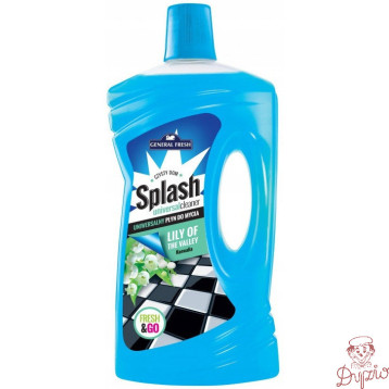 Płyn do mycia SPLASH uniwersalny 1L KONWALIA GENERAL FRESH