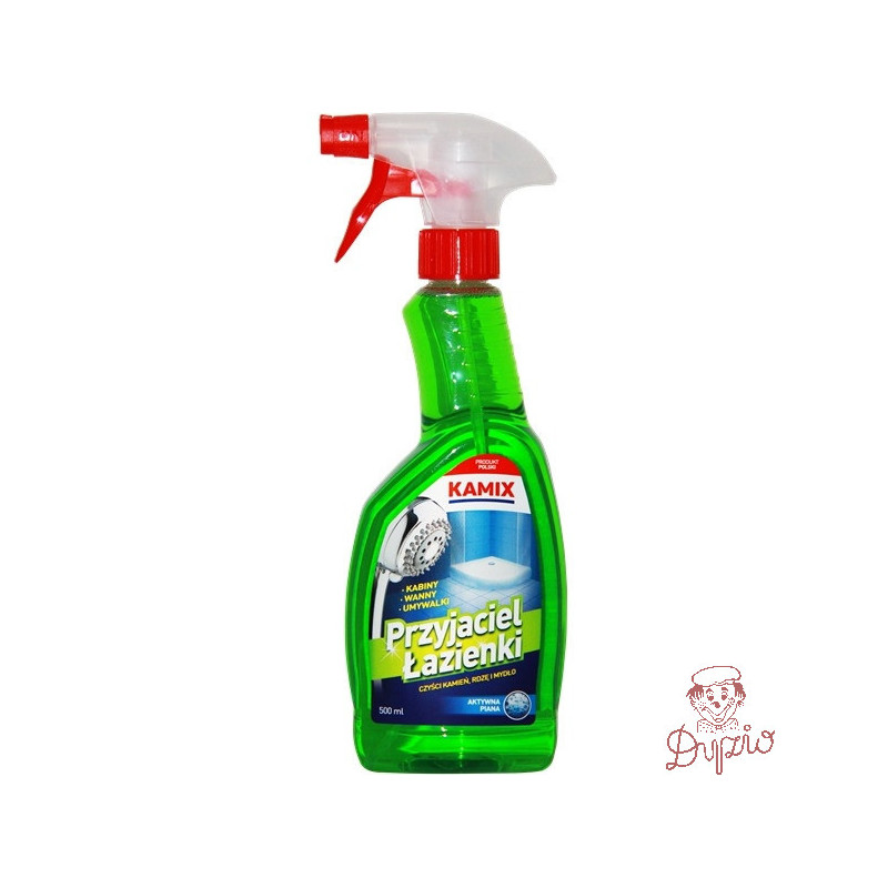 Aktywna piana KAMIX Przyjaciel Łazienki kamień rdza mydło 500ml