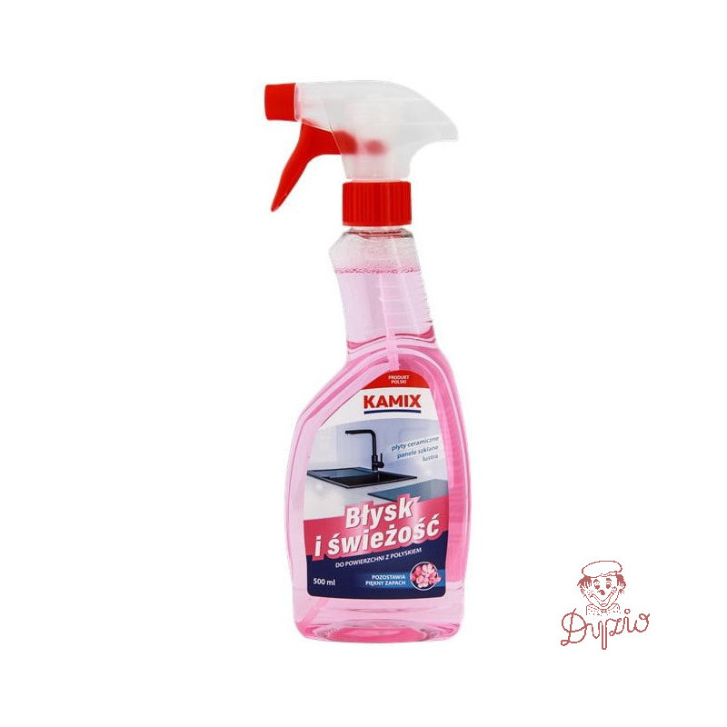 Płyn KAMIX Błysk i Świeżość do powierzchni z połyskiem 500ml