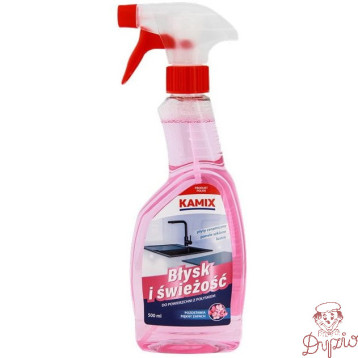 Płyn KAMIX Błysk i Świeżość do powierzchni z połyskiem 500ml