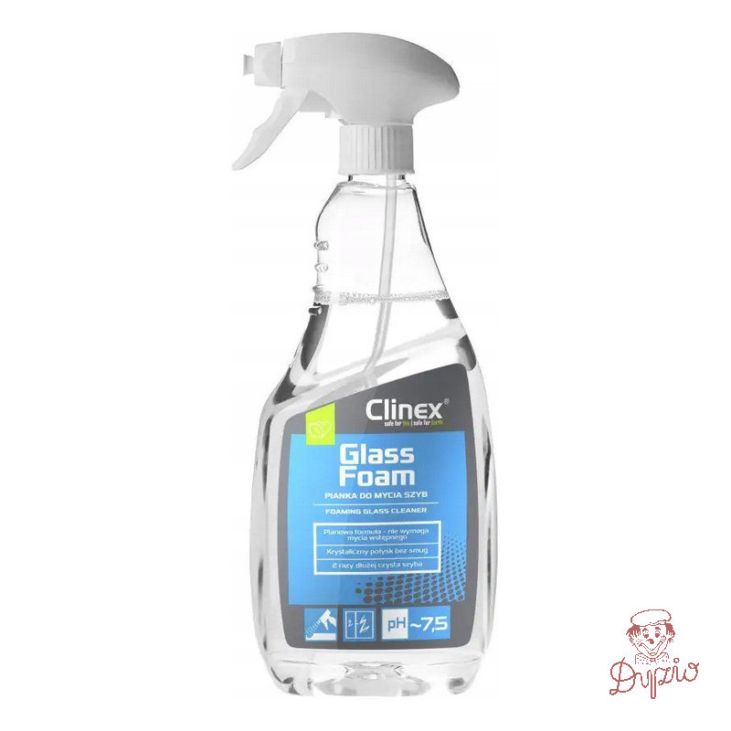 Pianka CLINEX do mycia szyb 650ml (CL77688)