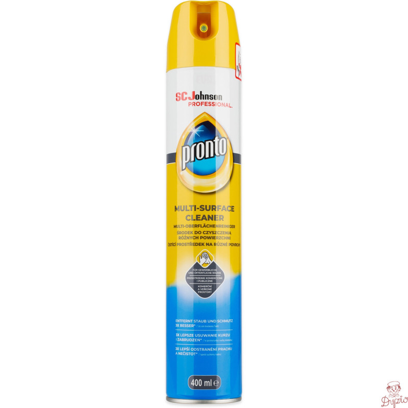 Spray przeciw kurzowi PRONTO 400ml Multi-Surface Cleaner
