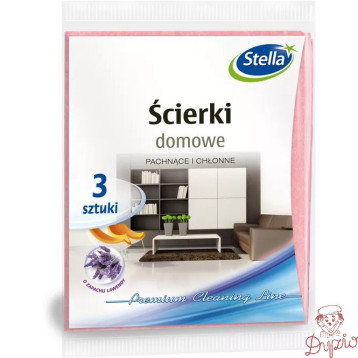 Ścierki domowe o zapachu lawendy 3 sztuki PS-0982
