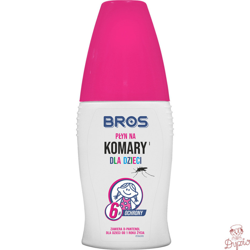 Płyn na komary dla dzieci 50ml BROS
