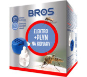 Elektro + płyn na komary ochrona do 60 nocy 40ml BROS