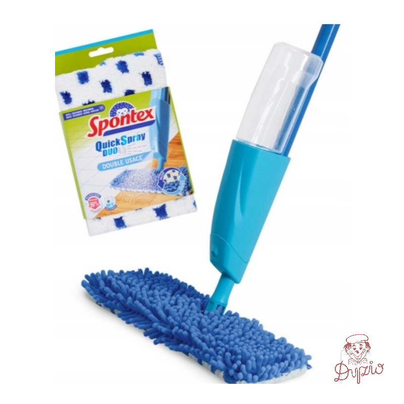 Mop płaski ze spryskiwaczem SPONTEX Quick Spray Duo 19800148