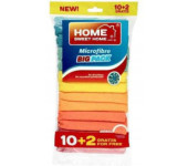 Ściereczki MICROFIBRA (10+2sztuki) Home Sweet Home 400000020