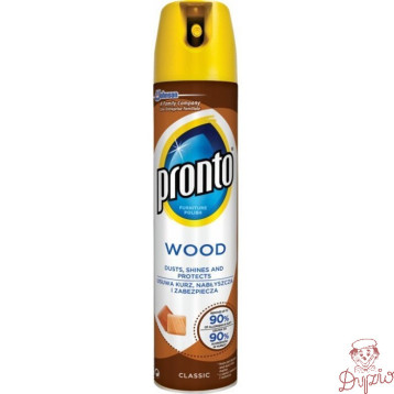 Spray przeciw kurzowi PRONTO 300ml Wood Classic