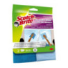 Ścierka z mikrofibry do szyb i luster SCOTCH-BRITE (2sztuki) ciemno/jasnoniebieska 009344274