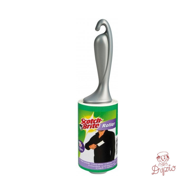 Rolka czyszcząca SILVER 56 listków SCOTCH-BRITE czarna XA004808052