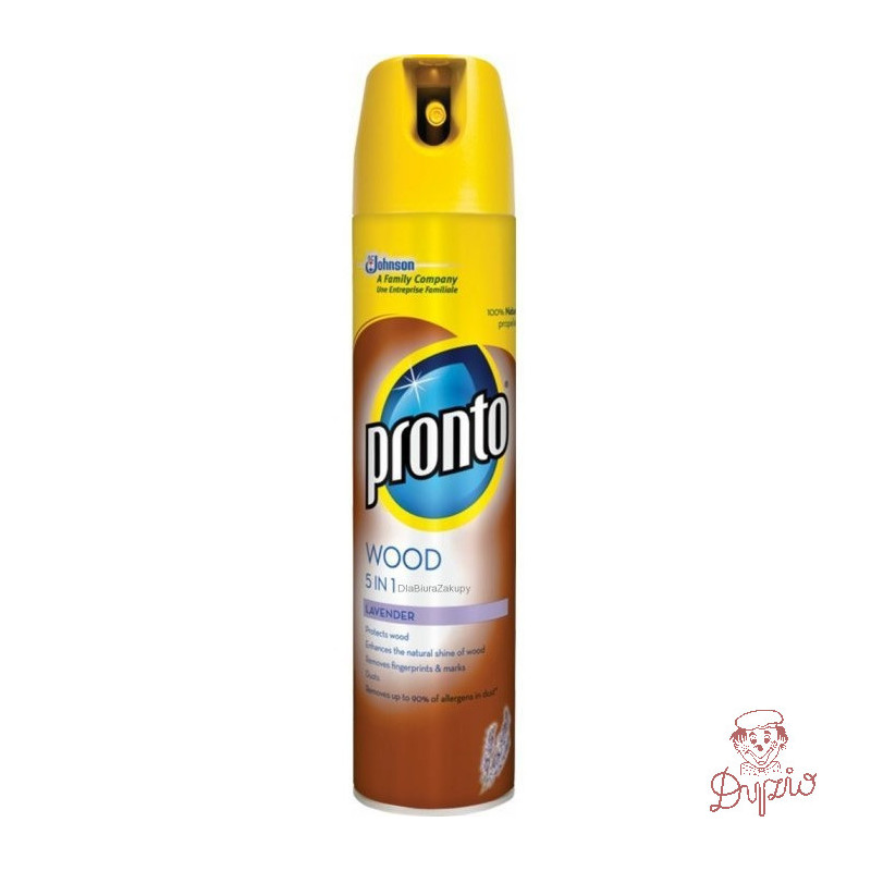 Spray przeciw kurzowi PRONTO 300ml lawendowy