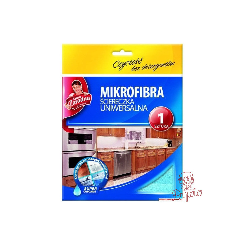 Ściereczka z mikrofibry uniwersalna ANNA ZARADNA PS-2626