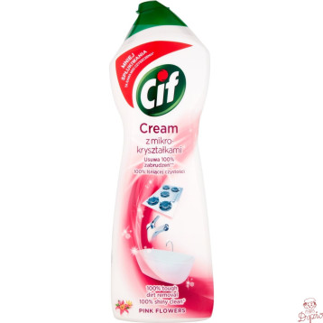 Mleczko CIF czyszczące 780ml Pink z mikrokryształkami