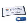 Identyfikatory imienne POLAR30 70x30mm (20 sztuk) antracyt POL30MA02-20DR