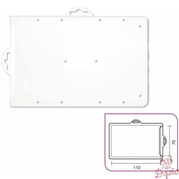 Identyfikator HOLDER typ P-przepustka 110x70mm 601065 ARGO