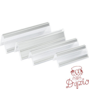 Identyfikator nabiurkowy 23x7cm jednostronny Panta Plast