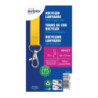 Smycz z karabińczykiem (10 sztuk) 440x15mm żółta 4842Y AVERY
