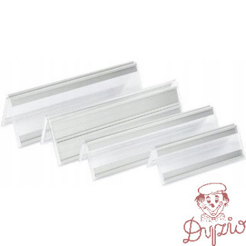 Identyfikator nabiurkowy 23x5 cm jednostronny 0403-0031-00 Panta Plast