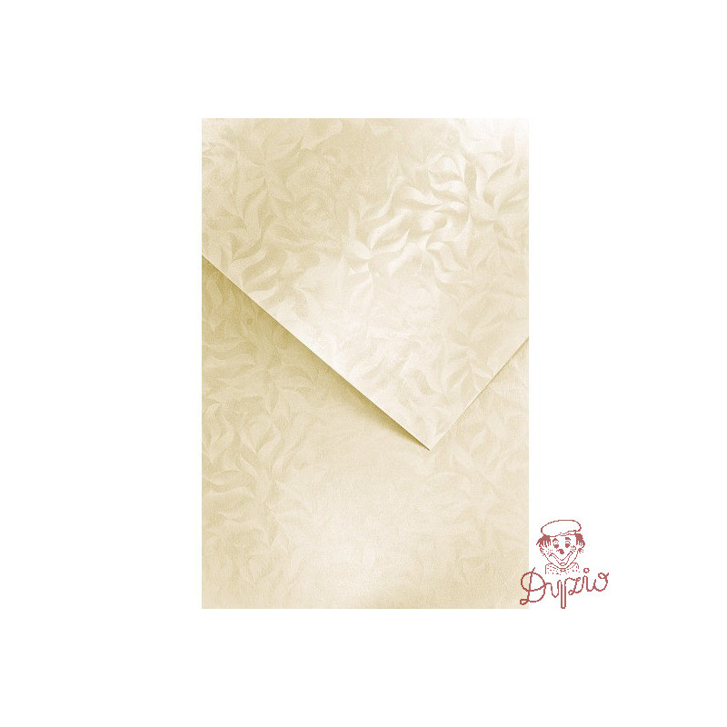 Karton ozdobny A4 OLYMPIA kremowy 220g (20) 203422 GALERIA PAPIERU