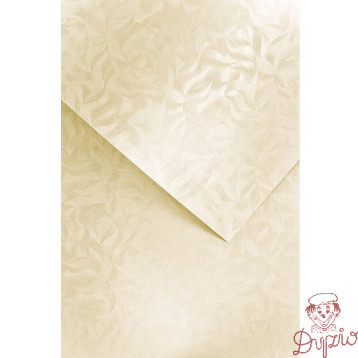 Karton ozdobny A4 OLYMPIA kremowy 220g (20) 203422 GALERIA PAPIERU