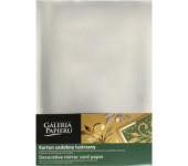Karton ozdobny A4 SREBRNY lustrzany 300g (10) 208916 GALERIA PAPIERU