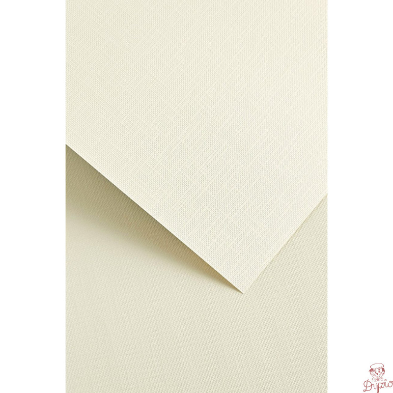 Karton ozdobny A4 RYPS kremowy 180g. (20ark.) 201822 Galeria Papieru