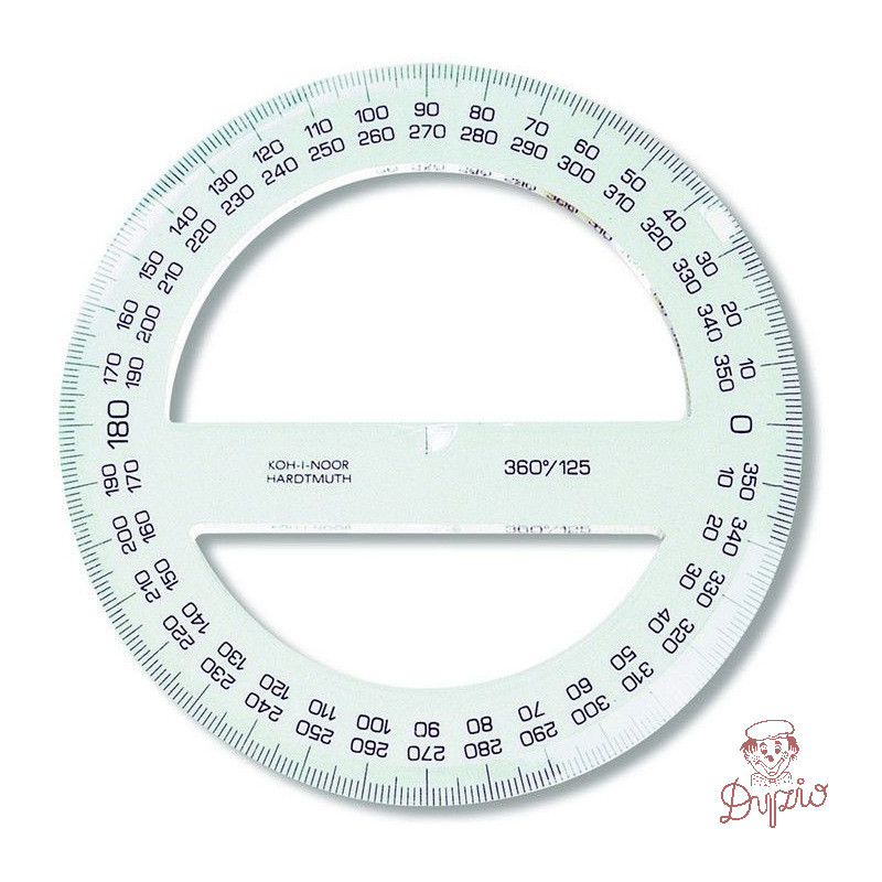 Kątomierz 360/125 746328 KOH-I-NOOR