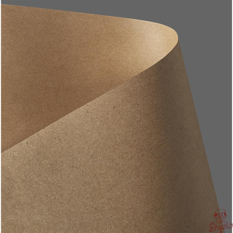 Karton ozdobny KRAFT ciemnobeżowy 230g. (20) 204426 Galeria Papieru