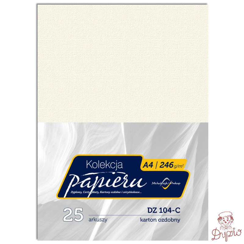 Karton wizytówkowy A4 246g DZ104-C (25) MICHALCZYK I PROKOP