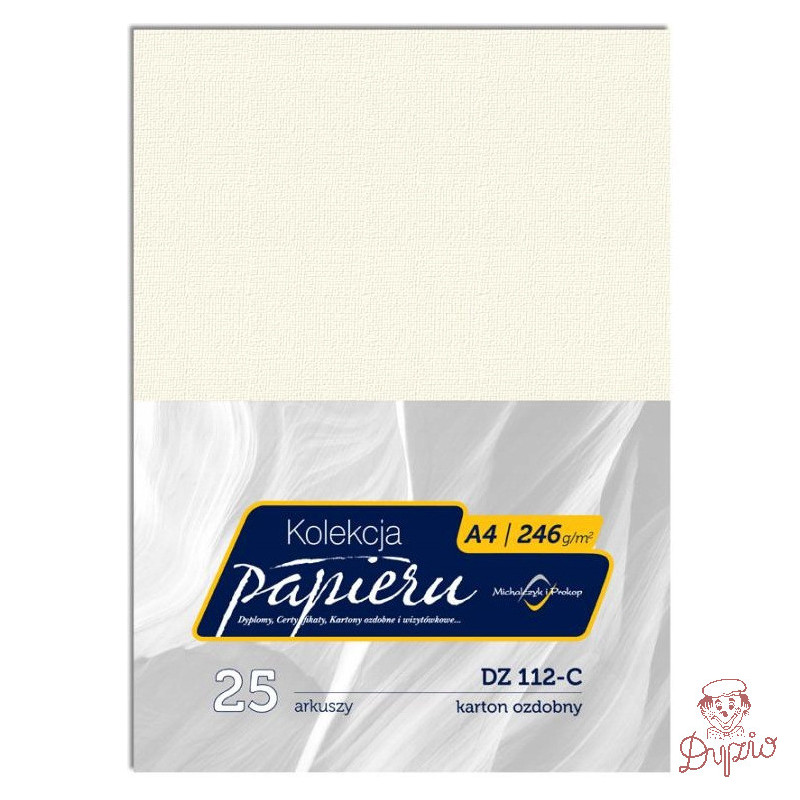 Karton wizytówkowy A4 246g DZ112-C (25) MICHALCZYK I PROKOP