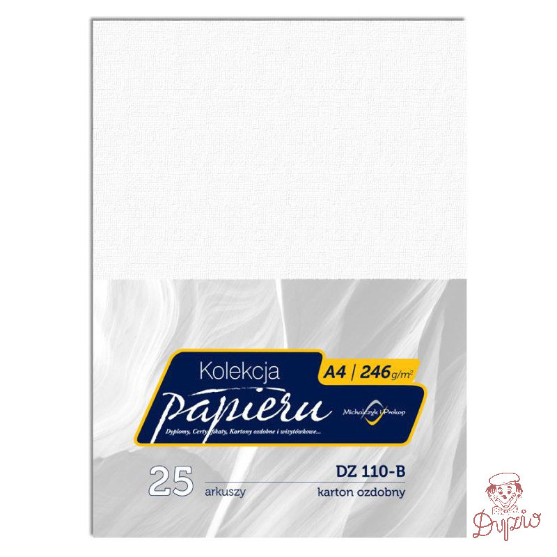 Karton wizytówkowy A4 246g DZ110-B (25) MICHALCZYK I PROKOP