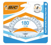 Kątomierz przezroczysty PROTRACTOR 12cm 9926551 BIC