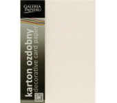 Karton ozdobny Kratka kremowy 220g. (20szt.) 201632 Galeria Papieru