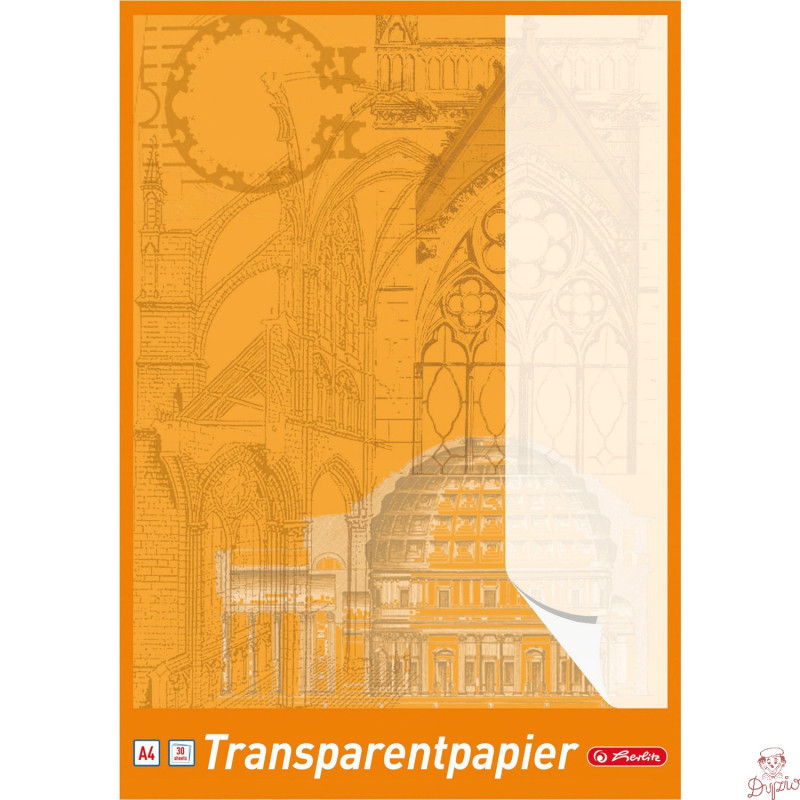 Kalka kreślarska A4 30ark. 65g. 300008179 HERLITZ