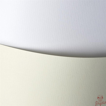 Karton ozdobny A4 LAID biały 120g (50ark.) 206001 Galeria Papieru