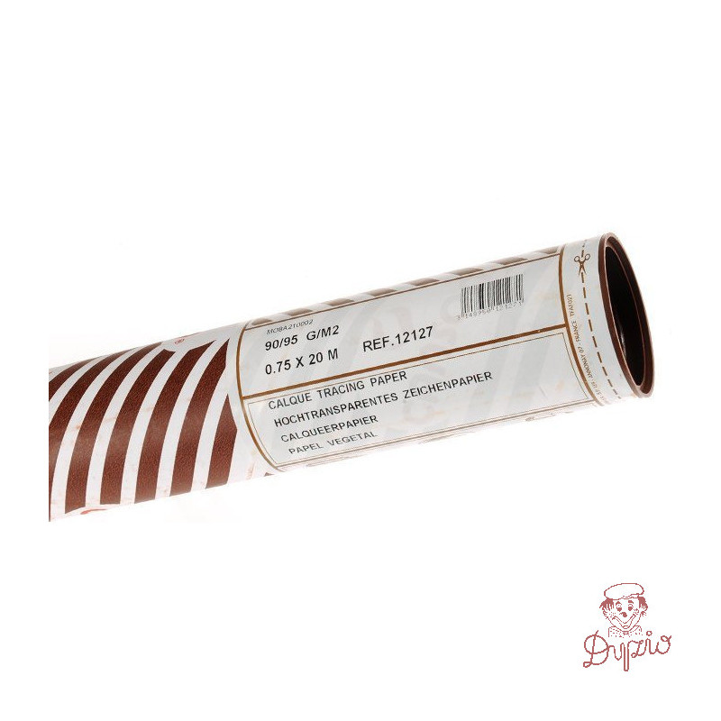 Kalka kreślarska w rolce 0.750x20m 90/95g 200012127 CANSON