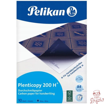 Kalka ołówkowa A4 10ark. 200H niebieska 100401561 PELIKAN
