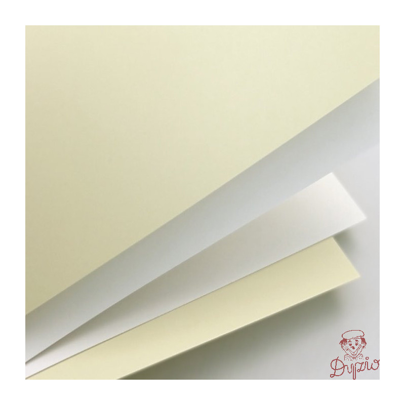 Karton ozdobny A4 Gładki kremowy 250g.(20ark.) 202802 Galeria Papieru