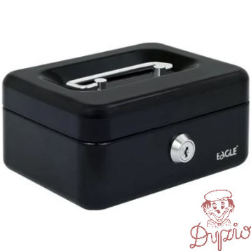 Kasetka na pieniądze EAGLE 8878XS czarna 70x120x153mm 120-1033