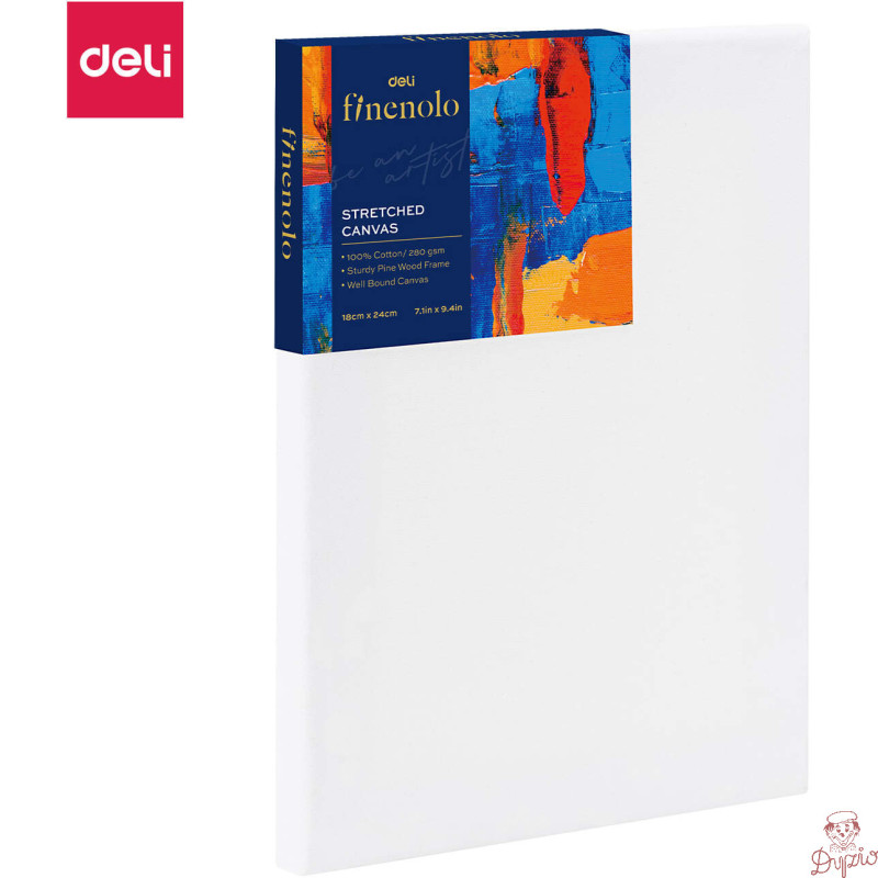 Podobrazie malarskie FINENOLO 18x24cm 280g/m2 100% bawełna EC279-2 DELI