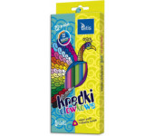 Kredki TETISKI trójkątne 12 kol. KT003-AB TETIS