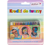 Kredki do twarzy 12 kolorów FC-12 ALIGA