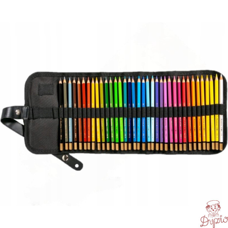 Kredki MONDELUZ 36 kolorów czarne etui 3720 KOH-I-NOOR