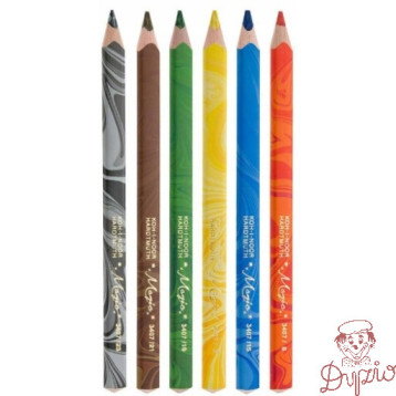 Kredki MAGIC TRIO 6 kol. 3408/06 KOH-I-NOOR