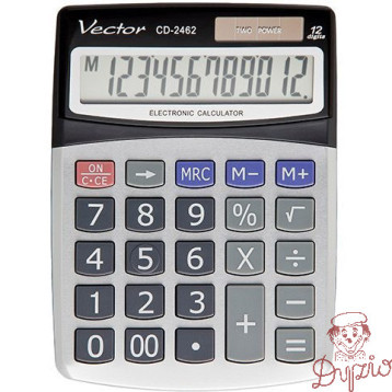 Kalkulator VECTOR CD-2462 12p