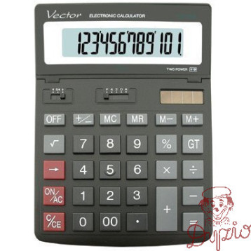 Kalkulator VECTOR DK206 12 pozycyjny