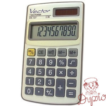 Kalkulator VECTOR DK-137 kiesz 10p