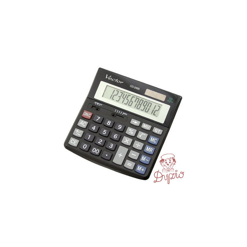 Kalkulator VECTOR CD2455 12 pozycyjny .